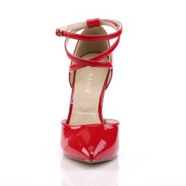 Pleaser AMUSE-25 Pumps Lack Rot EU-35 / US-5