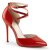 Pleaser AMUSE-25 Pumps Lack Rot EU-35 / US-5