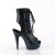 Pleaser BEJEWELED-1016-6 Plateau Stiefeletten Holo Strass Schwarz EU-35 / US-5