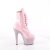 Pleaser BEJEWELED-1020-7 Plateau Stiefeletten Holo Strass Rosa EU-37 / US-7