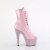Pleaser BEJEWELED-1021-7 Plateau Stiefeletten Holo Strass Rosa EU-39 / US-9