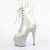 Pleaser BEJEWELED-1021C-7 Plateau Stiefeletten Strass Transparent Silber EU-36 / US-6