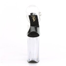 Pleaser BEYOND-008 Plateau Sandaletten Transparent...