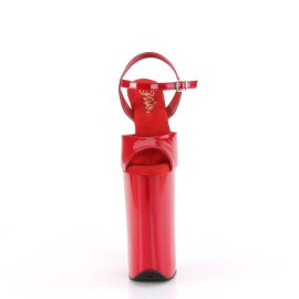 Pleaser BEYOND-009 Plateau Sandaletten Lack Rot EU-37 / US-7