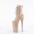 Pleaser BEYOND-1020 Plateau Stiefeletten Lack Beige EU-42 / US-12