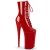 Pleaser BEYOND-1020 Plateau Stiefeletten Lack Rot EU-36 / US-6