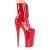 Pleaser BEYOND-1020 Plateau Stiefeletten Lack Rot EU-36 / US-6