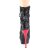 Pleaser BLONDIE-R-1020 Plateau Stiefeletten Pailetten Schwarz EU-35 / US-5