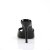 Pleaser CLASSIQUE-01 Pantoletten Lack Schwarz EU-35 / US-5