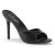 Pleaser CLASSIQUE-01 Pantoletten Schwarz EU-35 / US-5