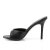 Pleaser CLASSIQUE-01 Pantoletten Schwarz EU-35 / US-5