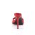 Pleaser CLASSIQUE-01 Pantoletten Rot EU-35 / US-5