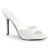 Pleaser CLASSIQUE-01 Pantoletten Weiß EU-35 / US-5