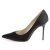 Pleaser CLASSIQUE-20 Pumps Schwarz Satin EU-35 / US-5