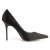 Pleaser CLASSIQUE-20 Pumps Schwarz Satin EU-35 / US-5