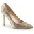 Pleaser CLASSIQUE-20 Pumps Glitter Gold EU-42 / US-12