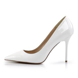 Pleaser CLASSIQUE-20 Pumps Lack Weiß EU-35 / US-5