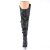 Pleaser CLASSIQUE-3011 Overknee Stiefel Kunstleder Schwarz EU-35 / US-5