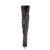 Pleaser COURTLY-3015 Overknee Stiefel Glitter Schwarz EU-37 / US-7