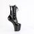 Pleaser CRAZE-1040 Plateau Stiefeletten Lack Schwarz EU-42 / US-12