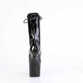 Pleaser CRAZE-1040 Plateau Stiefeletten Lack Schwarz EU-44 / US-14