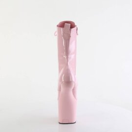 Pleaser CRAZE-1040 Plateau Stiefeletten Lack Rosa EU-38 / US-8