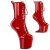 Pleaser CRAZE-1040 Plateau Stiefeletten Lack Rot EU-37 / US-7