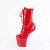 Pleaser CRAZE-1040 Plateau Stiefeletten Lack Rot EU-37 / US-7