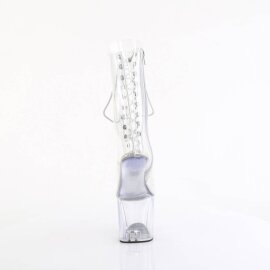 Pleaser CRAZE-1040C Plateau Stiefeletten Transparent EU-36 / US-6