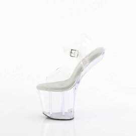 Pleaser CRAZE-808 Plateau Sandaletten Transparent EU-43 / US-13