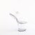 Pleaser CRAZE-808 Plateau Sandaletten Transparent EU-43 / US-13