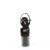 Pleaser CRAZE-809 Plateau Sandaletten Lack Schwarz EU-36 / US-6