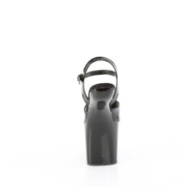 Pleaser CRAZE-809 Plateau Sandaletten Lack Schwarz EU-37 / US-7