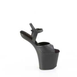 Pleaser CRAZE-809 Plateau Sandaletten Kunstleder Schwarz EU-36 / US-6
