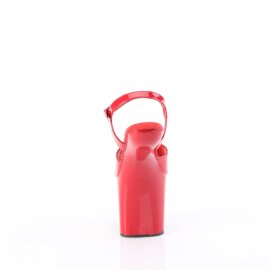 Pleaser CRAZE-809 Plateau Sandaletten Lack Rot EU-36 / US-6