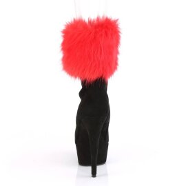 Pleaser DELIGHT-1000 Plateau Stiefeletten künstliches Wildleder EU-35 / US-5