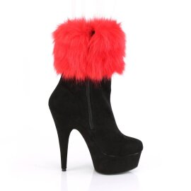 Pleaser DELIGHT-1000 Plateau Stiefeletten künstliches Wildleder EU-35 / US-5