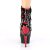 Pleaser DELIGHT-1012 Plateau Stiefeletten Lack Schwarz EU-35 / US-5