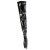 Pleaser DELIGHT-3000BONE Plateau Overknee Stiefel Lack Schwarz EU-36 / US-6