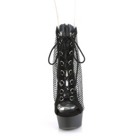 Pleaser DELIGHT-600-33RM Plateau Stiefeletten...