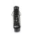 Pleaser DELIGHT-600-33RM Plateau Stiefeletten künstliches Wildleder Strass Schwarz EU-39 / US-9