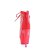 Pleaser DELIGHT-600-33RM Plateau Stiefeletten künstliches Wildleder Strass Rot EU-36 / US-6