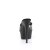 Pleaser DELIGHT-601-6RM Plateau Pantoletten künstliches Wildleder Strass Schwarz EU-36 / US-6