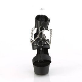Pleaser DELIGHT-661 Plateau Sandaletten Kunstleder...