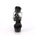 Pleaser DELIGHT-661 Plateau Sandaletten Kunstleder Schwarz EU-36 / US-6