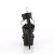 Pleaser DELIGHT-661 Plateau Sandaletten Kunstleder Schwarz EU-36 / US-6