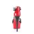 Pleaser DELIGHT-663 Plateau Sandaletten Lack Rot EU-35 / US-5