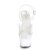 Pleaser DISCOLITE-708 Plateau Sandaletten Transparent Bunt EU-35 / US-5