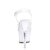 Pleaser DISCOLITE-708 Plateau Sandaletten Transparent Bunt EU-35 / US-5