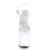 Pleaser DISCOLITE-808 Plateau Sandaletten Transparent Bunt EU-40 / US-10